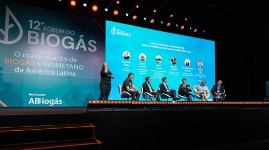 12º Fórum do Biogás registra recorde de público e consolida avanços para a transição energética nacional